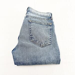 Rag & Bone 10" Dre Acid Blue Wash Denim Skinny Jeans Zip Fly Size 26